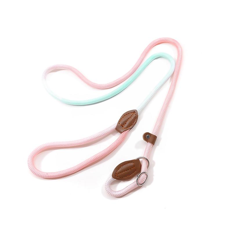 Поводок для бега домашних животных на открытом воздухе, удобная защитная веревка, утолщенный регулируемый поводок для прогулок с собакой, круглый поводок