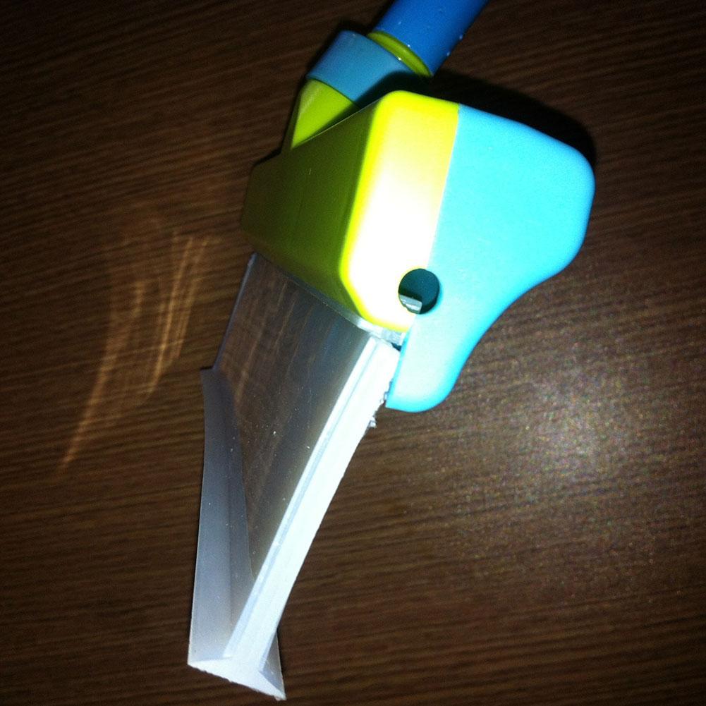 Т-образный силиконовый скребок для окон, многоразовый многофункциональный очиститель, износостойкая швабра из микрофибры для очистки стекла, зеркал, дверей