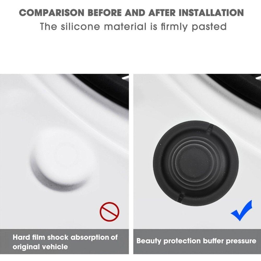 Защитная наклейка на дверь автомобиля Защита от столкновений при закрытии двери Подушка безопасности Дверь автомобиля Защитная прокладка от столкновений