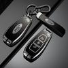Car Sticker Hot For Ford New Leather Car Remote Key Case Keychain Accessories Holder for Ford ST Line Fiesta Focus Mondeo Ecospo
