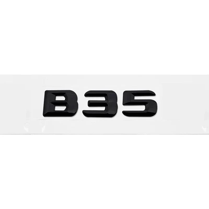 3D ABS Наклейка с буквой на задний багажник автомобиля для Mercedes Benz B Class B35 B45 B63 B180 B200 B220 B250 B260 B300 Декоративные Аксессуары