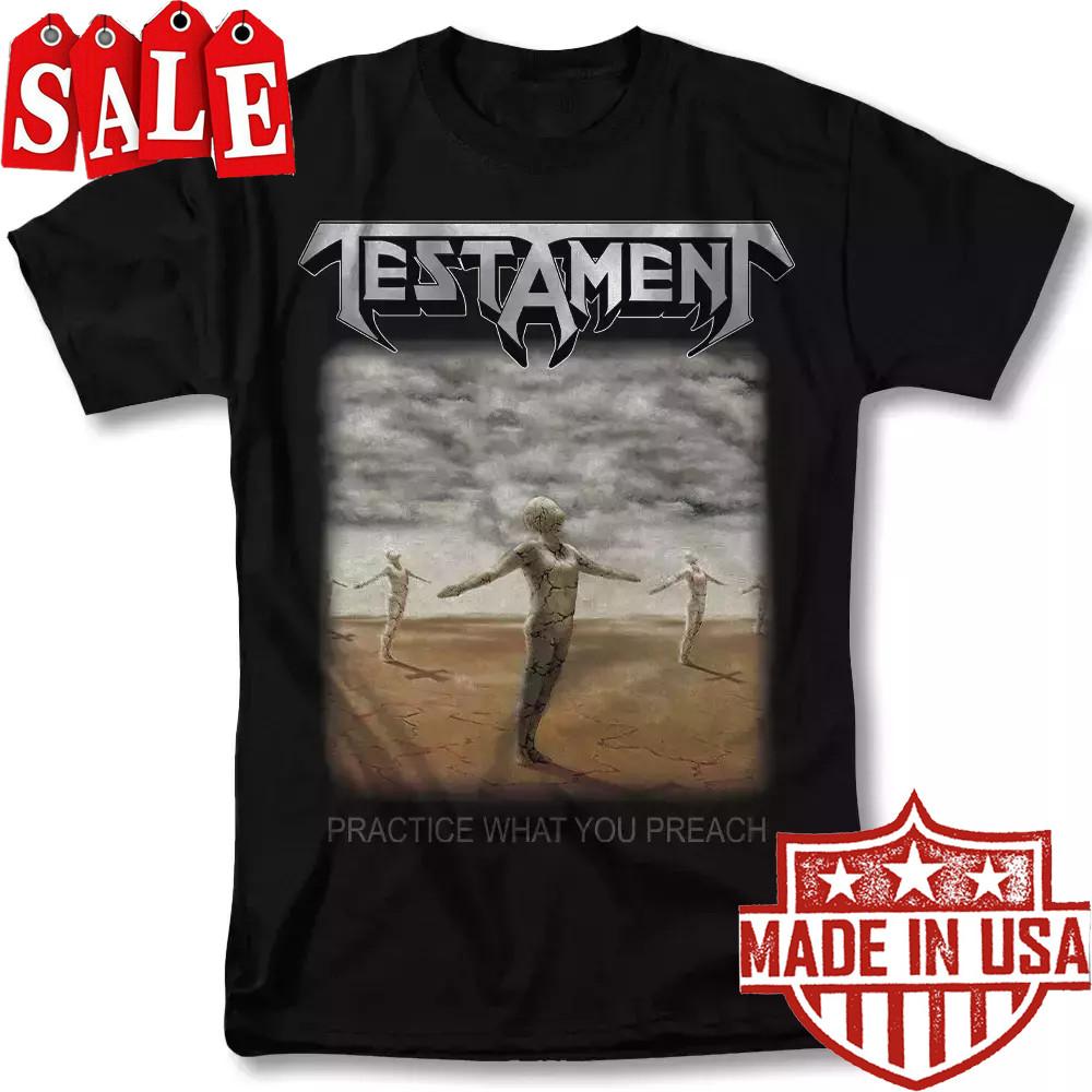 TESTAUnisexT Band Practice What You Preach Rock Tour T SHIRT FULL SIZE S5XL