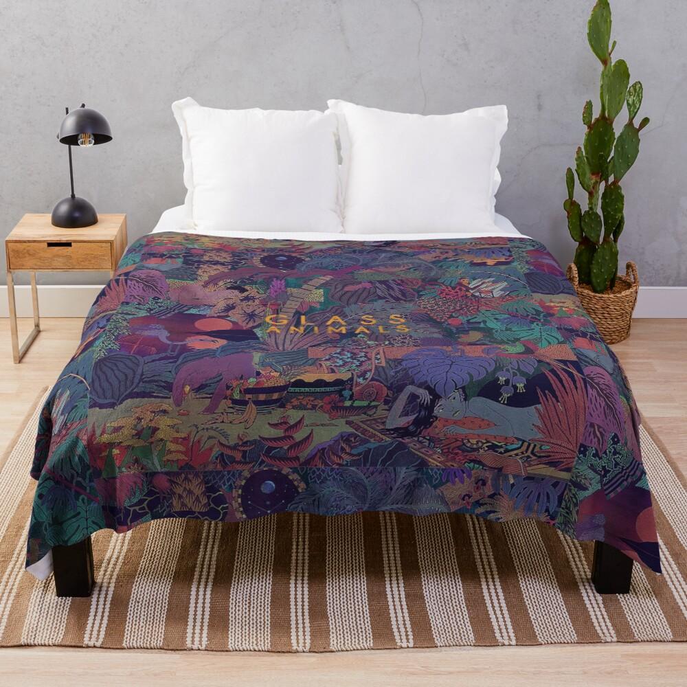 Glass Animals Zaba Throw Blanket