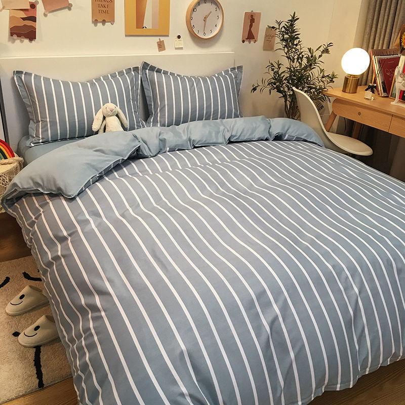 Прекрасная кровать, вымытый хлопок, комплект одеял с сердечками для девочек, комплект принцессы ветра, четыре предмета