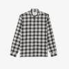 Men S Wool Cotton Blend Flannel Shirt [Gray]