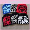 Trendy High Top Knitted Hat With Letter Graphics For Fall Winter Streetwear