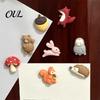 Decorative Magnetic Decor 8Pcs Forest Animal Refrigerator Magnets Set, Fox Rabbit Squirrel Bear Owl Magnet, Kitchen Magnet for Notes Photos Memos Note