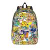 Модный мультяшный рюкзак на тему Покемонов Mochilas Kawaii Школьный рюкзак на молнии