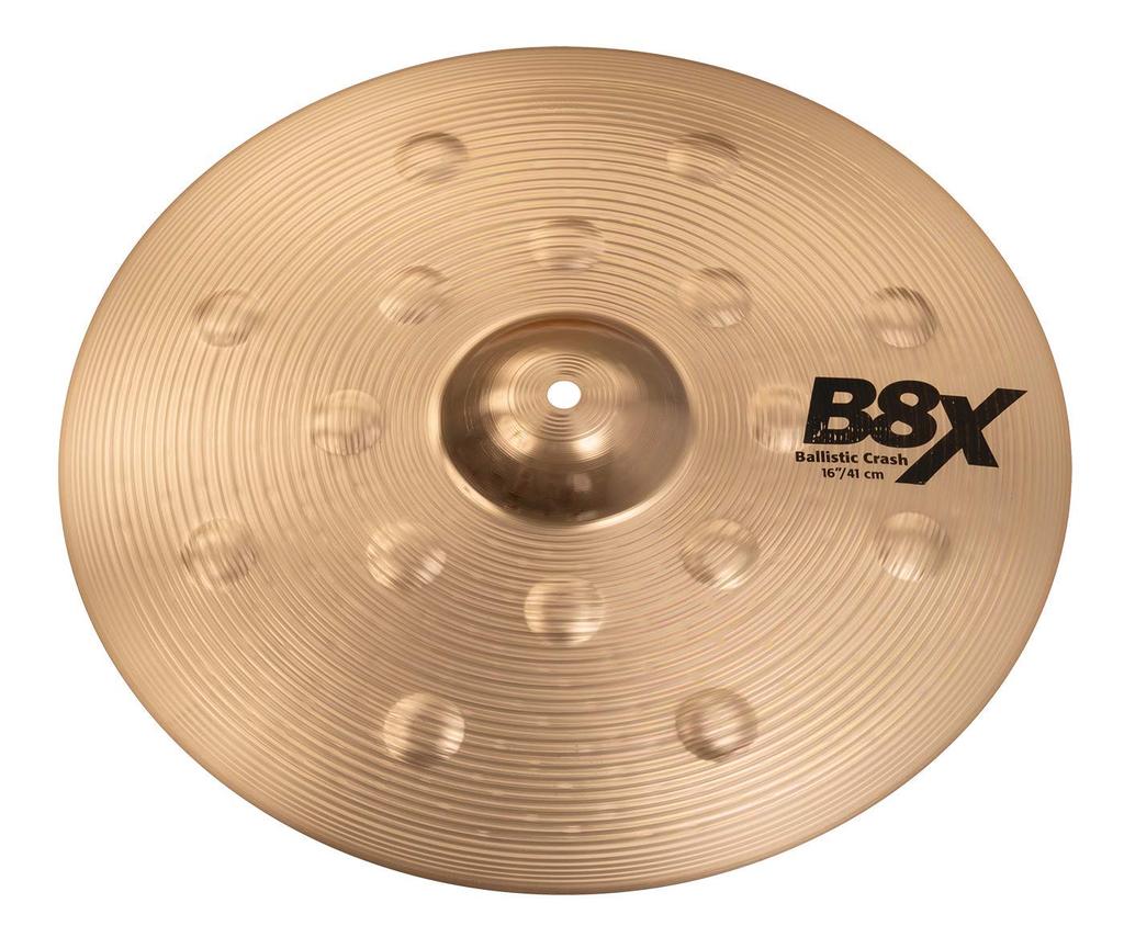 SABIAN Sabian крэш тарелка B8X BALLISTIC CRASH 16" B8X-16BACS