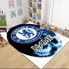 Custom Name Portsmouth FC Badge Carpet Rug Customizable Soft Washable Anti-Slip Home Living Room Sofa Mats Personalized Rug. 0909224