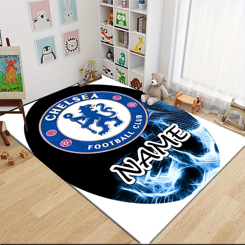 Custom Name Portsmouth FC Badge Carpet Rug Customizable Soft Washable Anti-Slip Home Living Room Sofa Mats Personalized Rug. 0909224