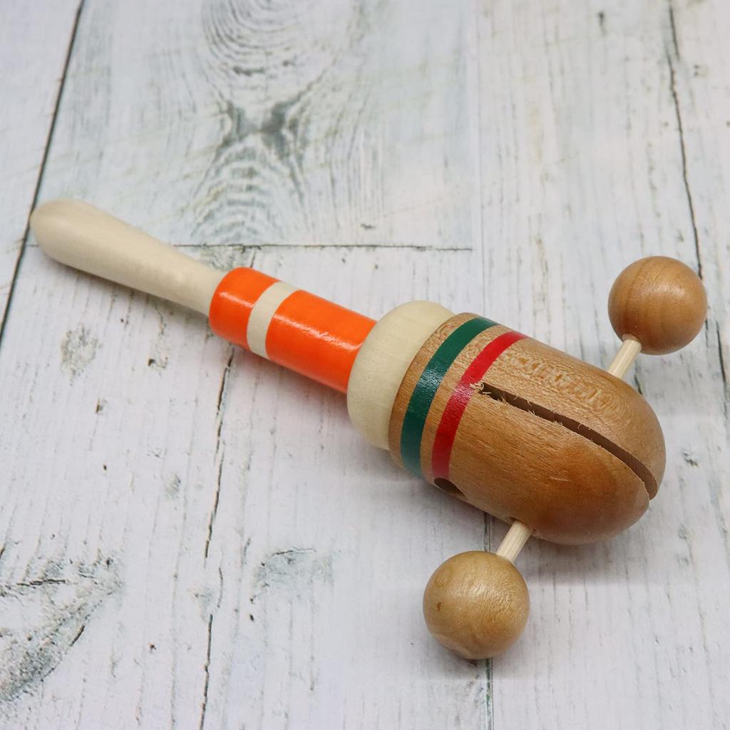 Made in Japan wooden toy Ring Ring ticking Old-fashioned