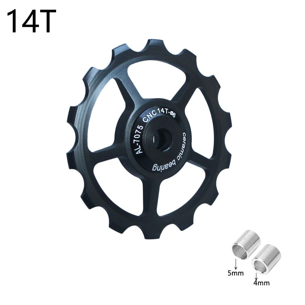 Derailleur Bike Rear Derailleur Bike Jockey Wheel Bicycle Rear Pulley Bike Ceramic Bearing Guide