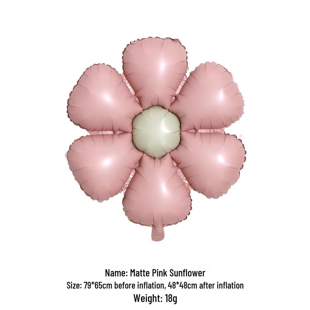 Cute Matte Frosted Teddy Bear & Rainbow Aluminum Balloons for Kids' First Birthday Decorations