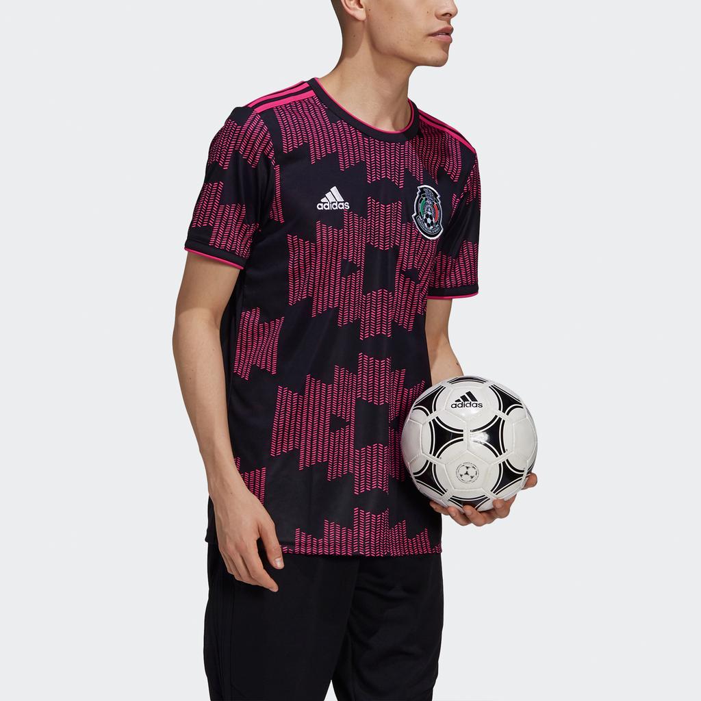 adidas Спортивная футболка с коротким рукавом Fmf Home Jersey, мужские топы Fan Edition, черные FT9648