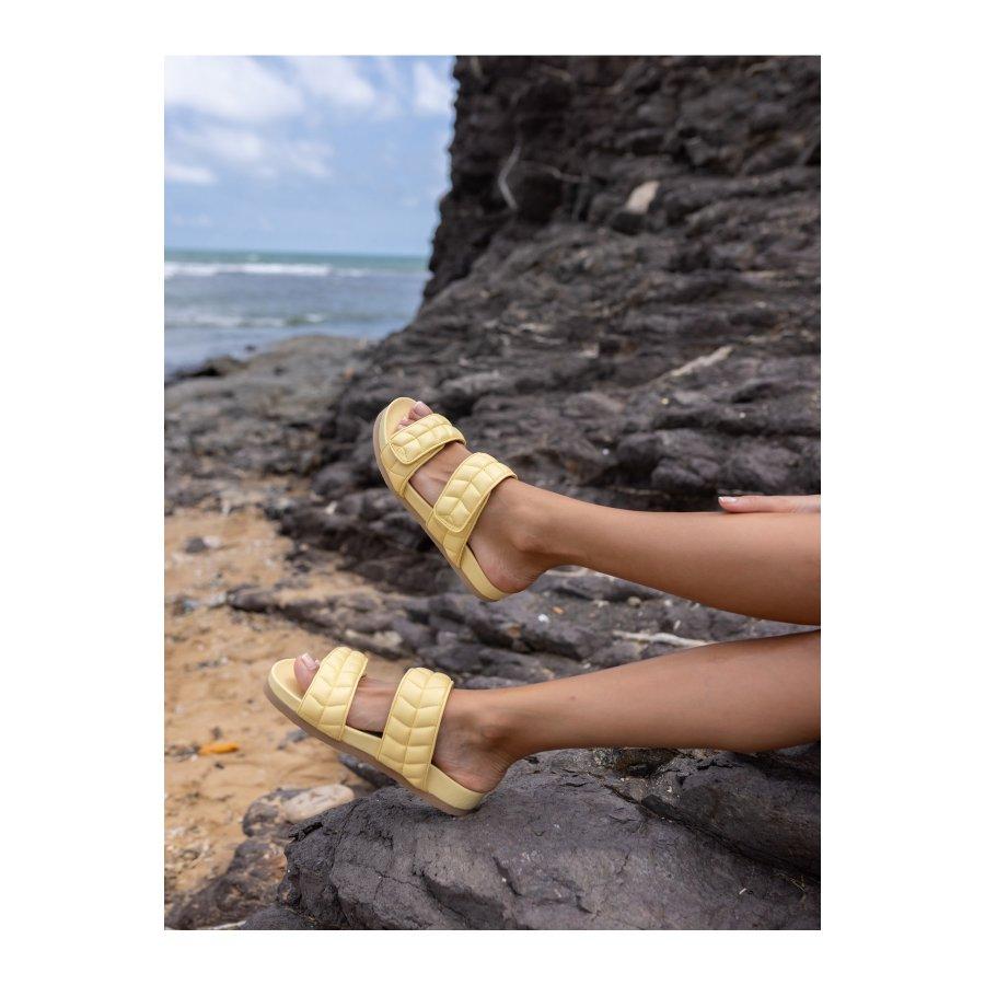 Женские летние повседневные тапочки из натуральной кожи