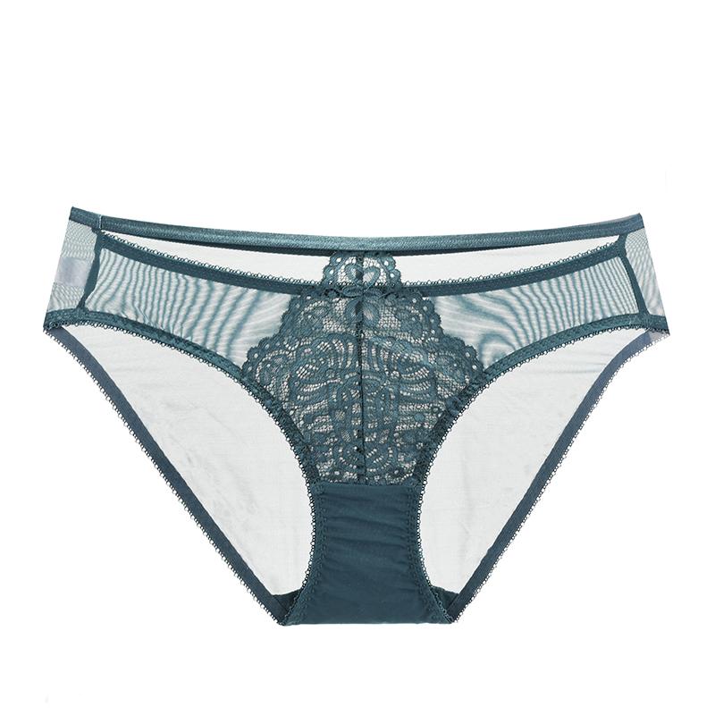 DKGEA Sexy Underwear Low-Rise Panties Women Transparent Lace Briefs