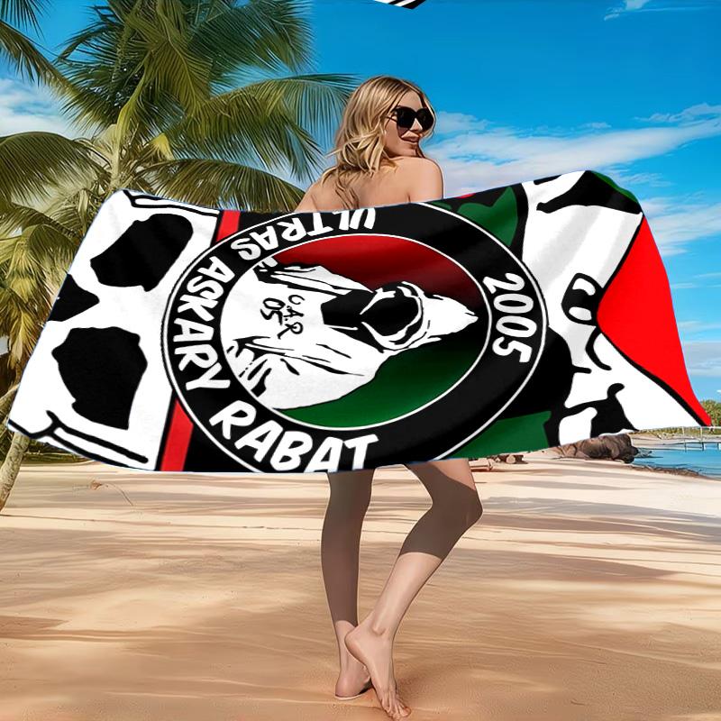 Ultras: Passionate Supporters United Beach Towel, Quick-drying, Easy to Care for, Suitable for Both Fitness and Beach Vacations,Sports Essential