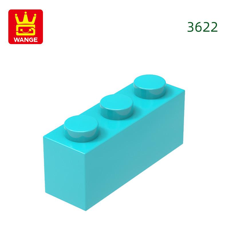 Нетоксичный 85 шт./лот 3622 1x3 точки Строительный блок Moc Классические аксессуары Совместим с Кирпич Детские игрушки Подарочная коробка