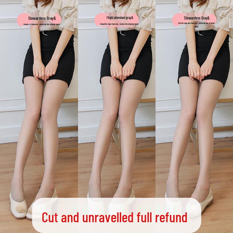 Женские ультратонкие колготки телесного цвета, устойчивые к зацепкам