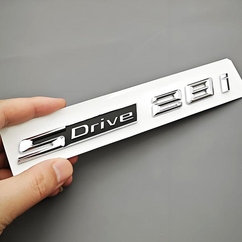 3D ABS Car Letters Logo SDrive 28i 30i Rear Trunk Badge Side Fender Emblem Decals For BMW Z4 E85 E86 E89 G29 Auto Accessories