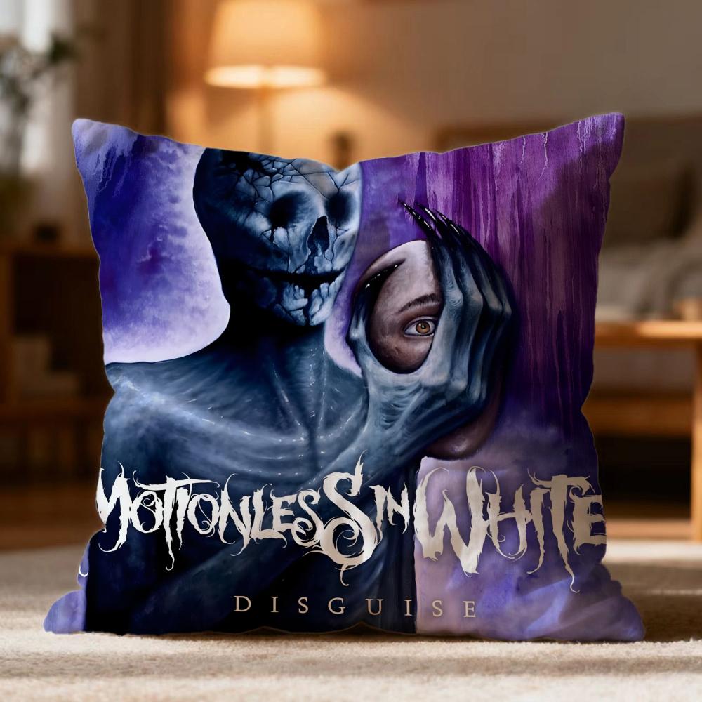Модная Наволочка M-MMotionless In White Мягкая Стирающаяся Подушка для Дивана Кровати Путешествий Офиса