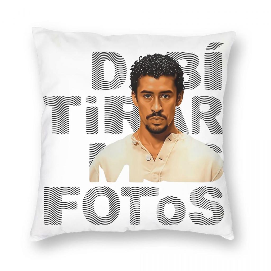 Saint Bad Bunny Pillowcase Soft Polyester Cushion Cover Decor Pillow Case Cover Home Drop Shipping 45X45cm