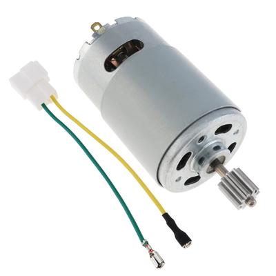 RS550 DC Motor 10 Teeth Kids Ride On Toys Car Motor 6V / 12V High Speed Electric Motor for Remote Control Car