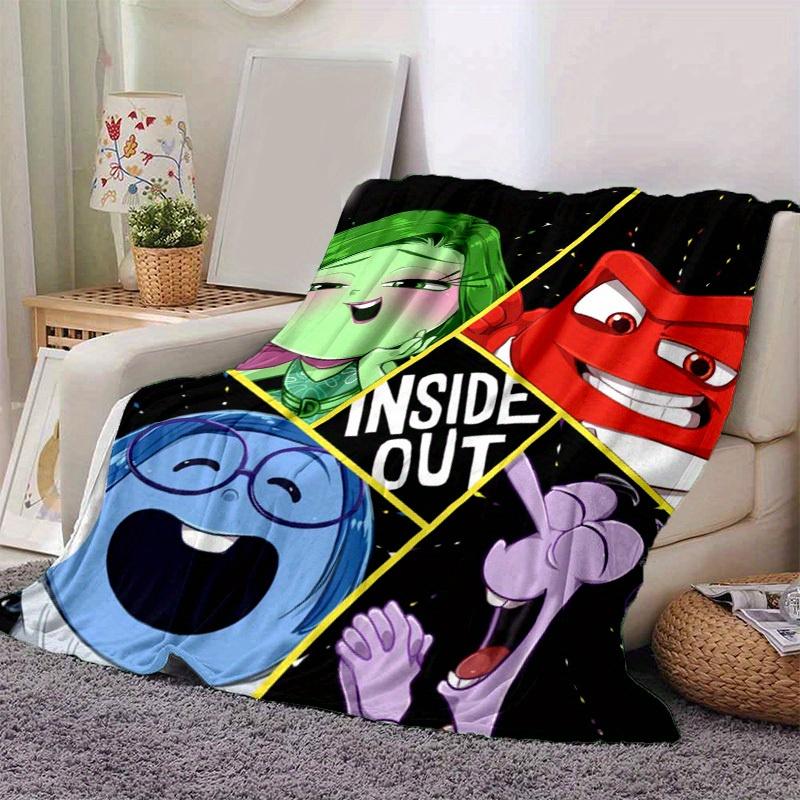 1pc. Inside Out Emotions Blanket - Perfect for Home Office Outdoor Gift Suitable All Seasonsz0417234