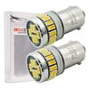 [BELLELiGHT] Светодиодная лампа BELLELiGHT BA9s, чип 3014, 24 единицы, набор из 2 штук (24-единичный теплый белый (BA9s))