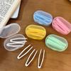 5 Pcs/Set Contact Lens Inserter Wearing Tool Contact Lenses Tweezers Travel Kit for Eye Care Contact Lens Accessories