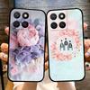 Чехол для Honor X8b HonorX8c X8a Милый Силиконовый Мягкий Чехол-Ракушка для Honor X8c Модный Цветной Расписной Ударопрочный Бампер