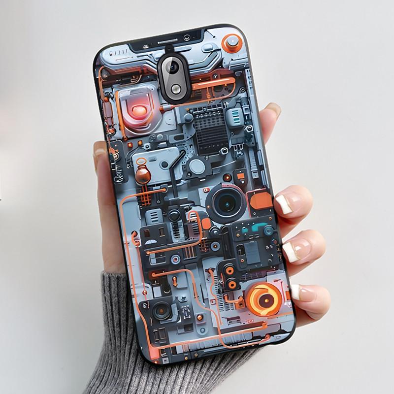 Корпус Для Nokia 3.1 TA-1049 TA-1057 / Nokia 3 TA-1032 TA-1028 Чехол Для Телефона Роскошный Милый Крутой Мальчиков Девочек Мягкий Силикон Матовый Чехол