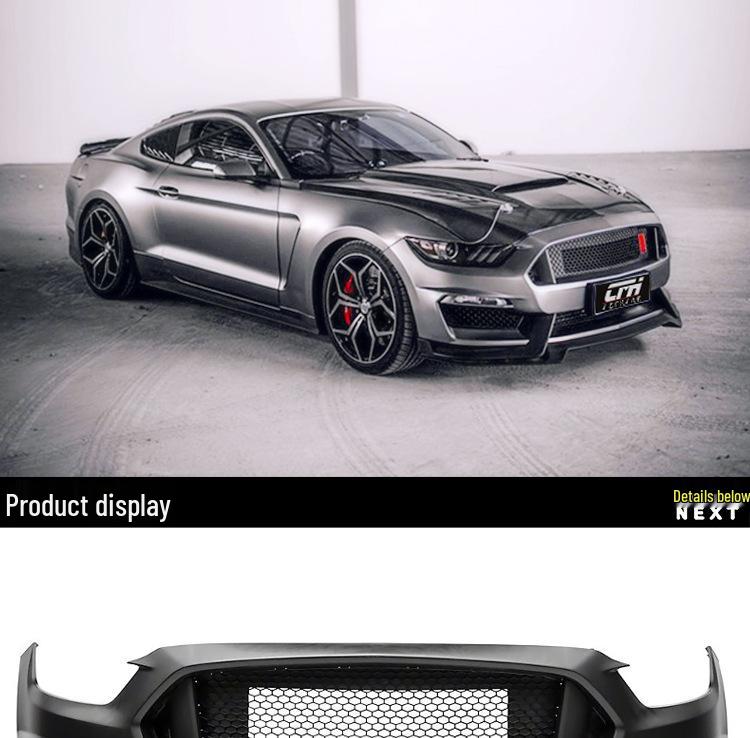 Совместимый передний бампер для 2015-2017 Ford Mustang GT350 Shelby Обвес