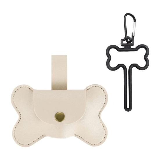 1 Set Pet Poop Bag Dispenser Convenient Dog Poop Pickup Bag Organizer Compact Pet Waste Bag Holder for Outdoor