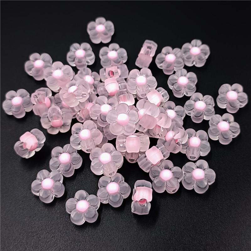 Креативные 10 шт., изготовление ювелирных изделий, ожерелье, браслет, прозрачные/матовые модные 13 мм, материал ручной работы, банка в форме сердца, сливовые бусины