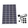 4W 5V Solar Panel Water Pump Kit Easy To Assemble Portable Solar Powered Water Fountain Pump for Outdoor Garden Pond