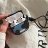 Черно-белый узор коровы для защитного чехла AirPods 1-го поколения для AirPods 1-го поколения магнитный чехол для наушников Pro1