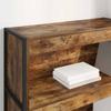 Bookshelf 80 x 30 x 121 cm Engineered Wood Smoked Oak