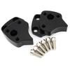 Motorcycle Handlebar Risers Yamaha FJR1300 2001-2005 Adjustable Height Upgrade Kit In Black Or