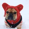 Dog Winter Hat Fleece Warm Dog Headwear Ear Cover Adjustable Dog Hood