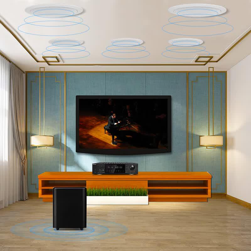 SANSUI T5 5.1 Embedded Ceiling Home Theater Speaker System (CN version)