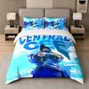 3Pcs Bed Set,Central Cee 1 Duvet Cover and 2 Pillowcases, Printed Bedding Decor For Guest Room