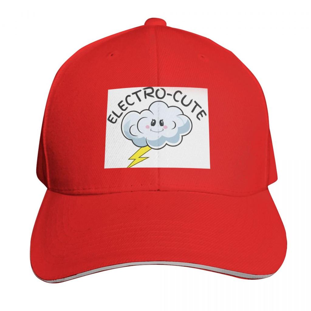 ELECTRO CUTE Baseball Cap Trucker Cap hard hat custom Hat Funny hats Trucker Hats For Unisex Womens