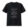 Vintage Biker Im Not Old A Classic Motorcycle Print Casual T Shirt vintage Washed Unisex designer clothes Stretched Stylish