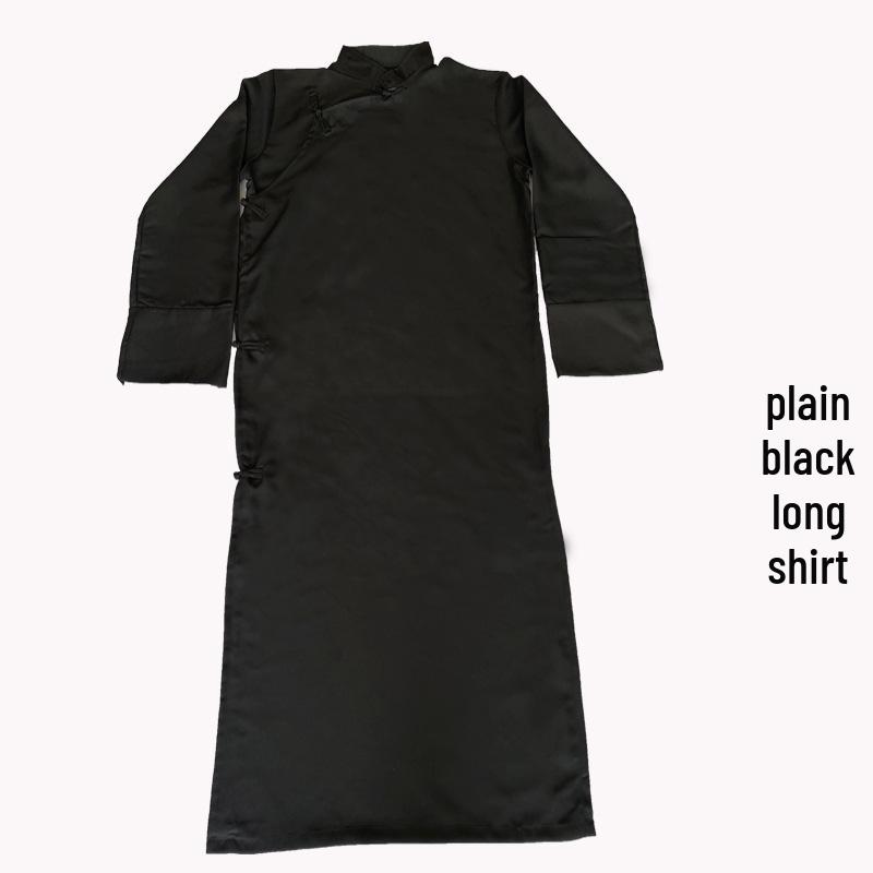 Китайский халат косая застежка традиционный костюм для выступлений