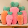New creative carrot throw pillow plush toy office nap pillow for friends to hug sleeping gift