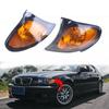2002-2005 BMW 3 серии E46 320i Поворотные оранжевые сигнальные фонари Угловые фонари Для BMW | Пара | Правый | Черный