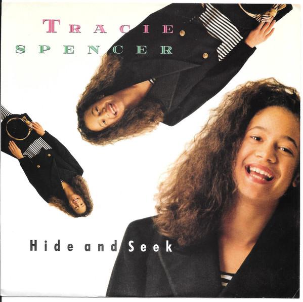 7-дюймовая пластинка TRACIE SPENCER Hide And Seek B44198 Capitol Records 1988 США SoulFunk Б/у
