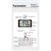 Fridge Thermometer With Hook Anti-Humidity Refrigerator Freezer Electric Digital Thermometer Temperature Monitor LCD Display